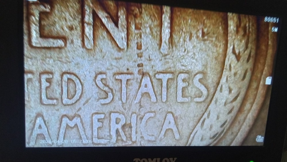 1924 Lincoln Wheat Cent Lamination Error Coin