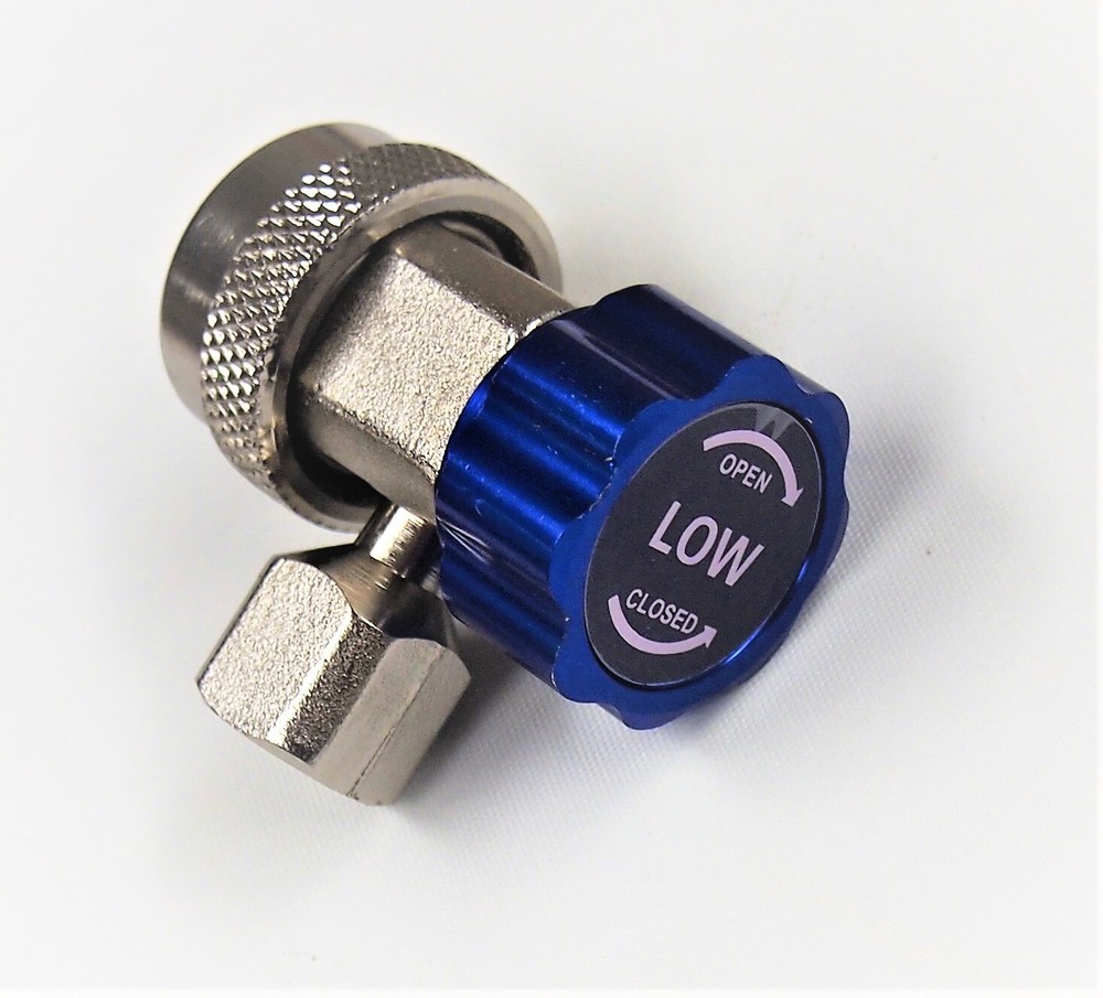Pair R134a Adjustable Quick Coupler Adapter High Low Side AC HVAC Conversion Kit