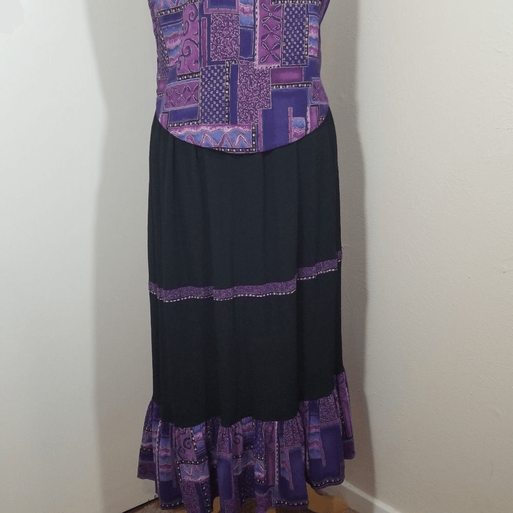 {Red Rock Reflections} SET: Patchwork Skirt & Vest