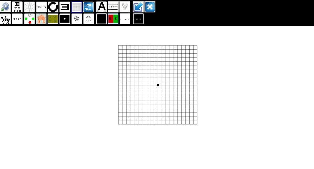 OptivisionChart Snellen Optotypes Ishihara Visual Acuity Software