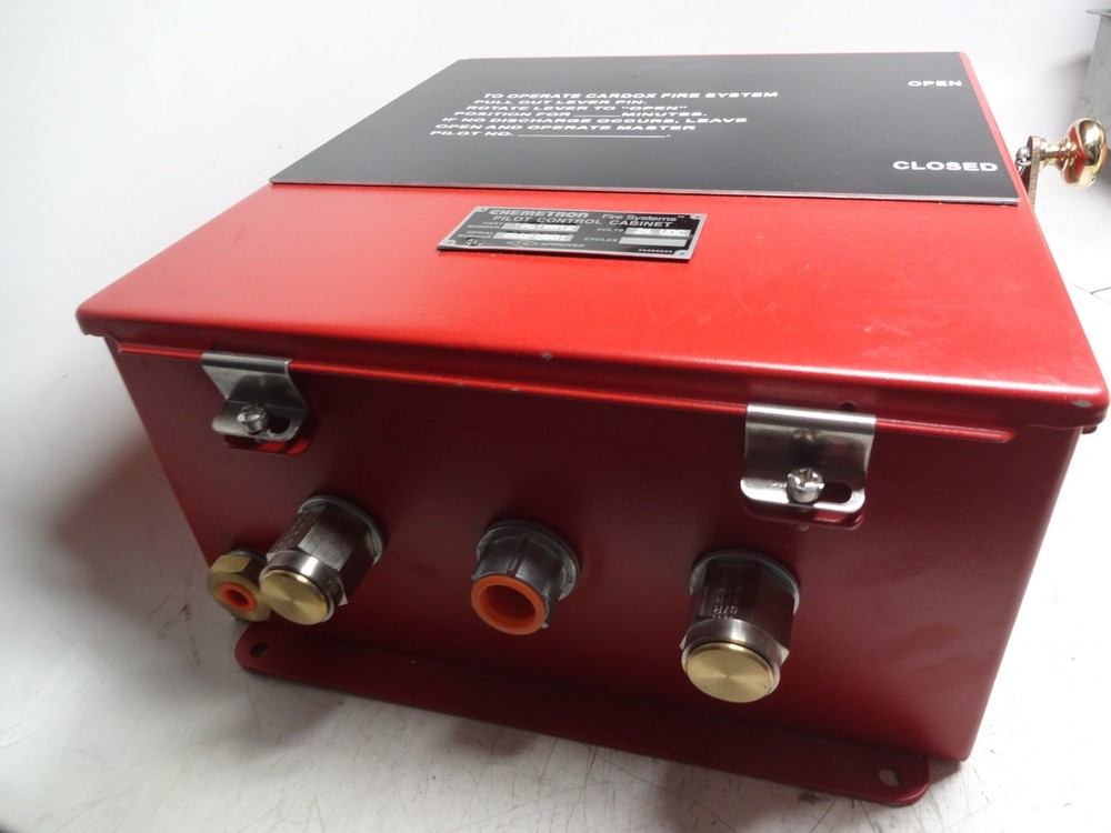 Chemetron Fire Systems 10610812 Pilot Control Cabinet