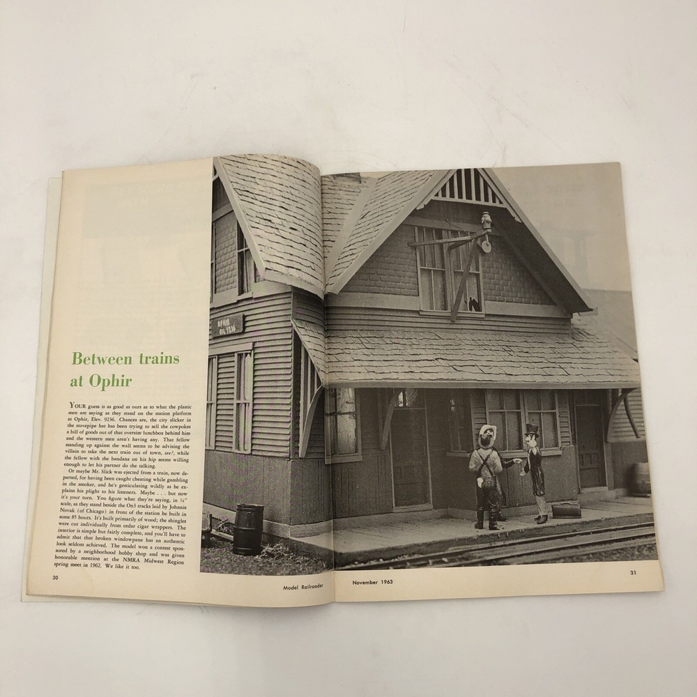 Model Railroader November 1963 Highway And Mars Light Flashers
