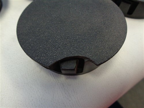 Black Plastic 2-Inch Marine Boat Panel Plug Set (20 Pieces)