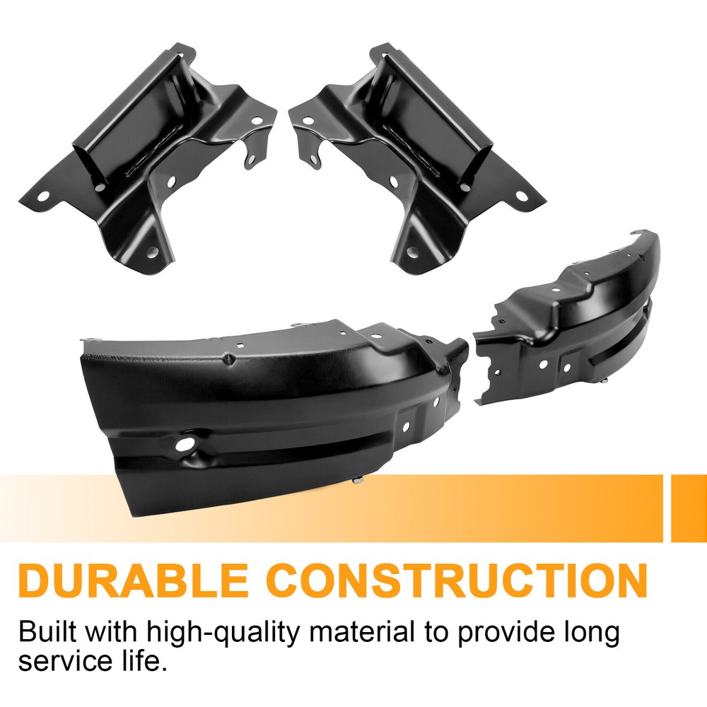 Front Bumper Mounting Support Brace Brackets For Chevy Silverado 1500 2007-2013