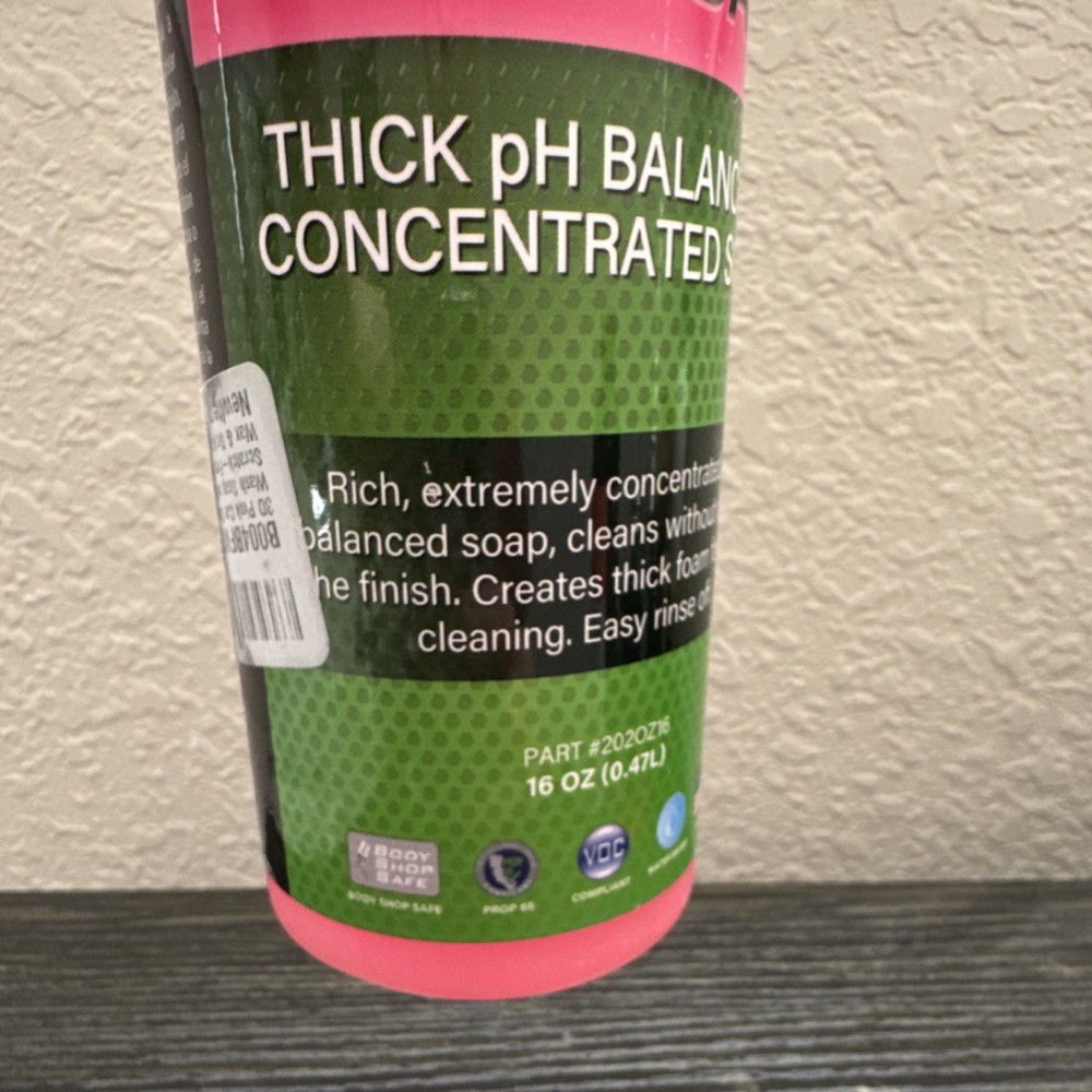 3D Pink Car Soap PH Neutral Car Wash Soap