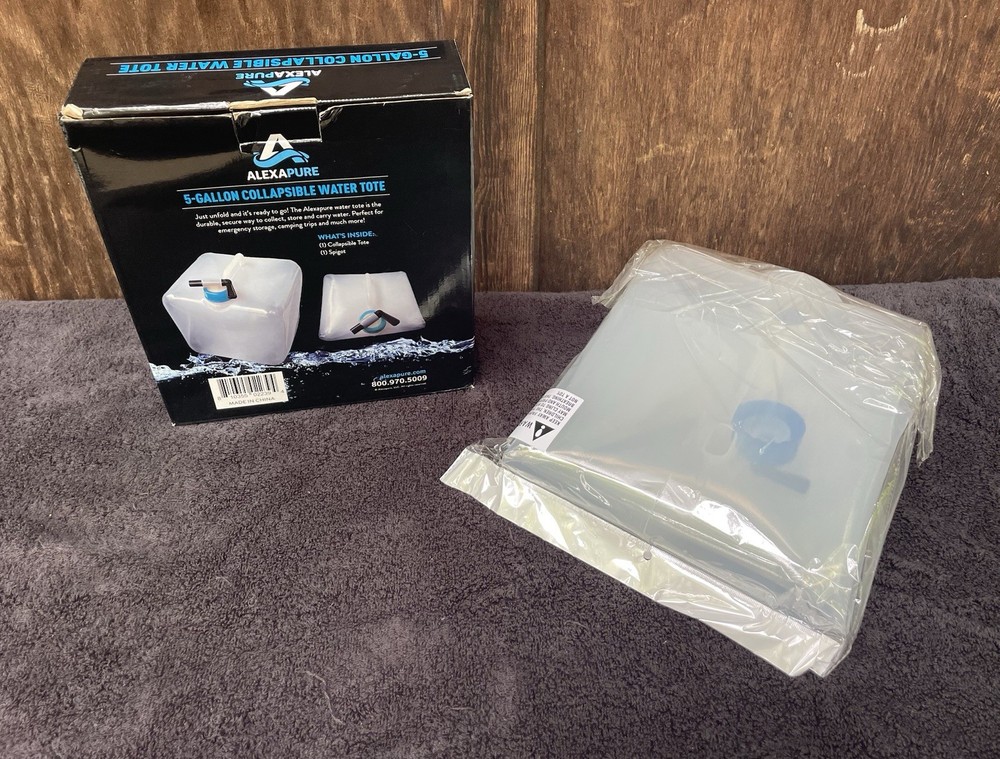 Alexapure 5 Gallon Collapsible Water Container