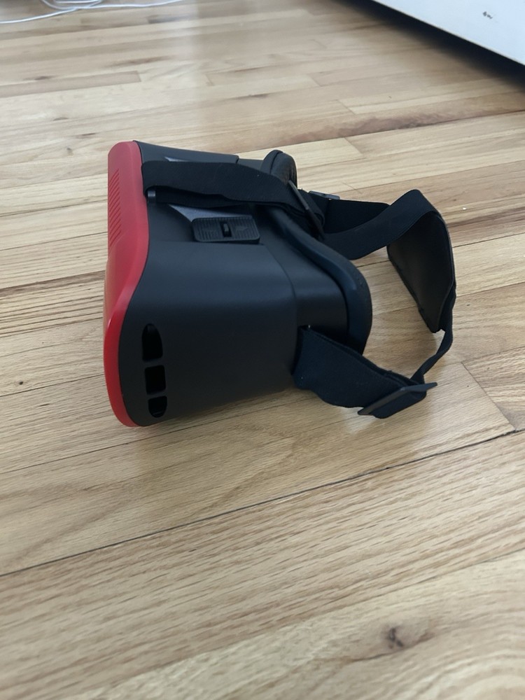 EVO VR Smartphone VR Headset Red Black Plastic Virtual Reality