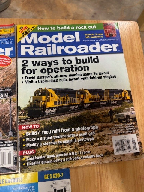 Model Railroader Magazine Santa Fe Layouts