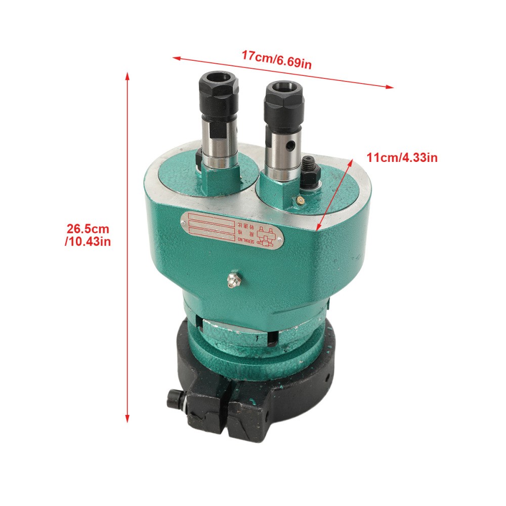Two-Spindle Drill Adjustable Multi-Spindle Machine Multihead Drill ST125-ER20/13