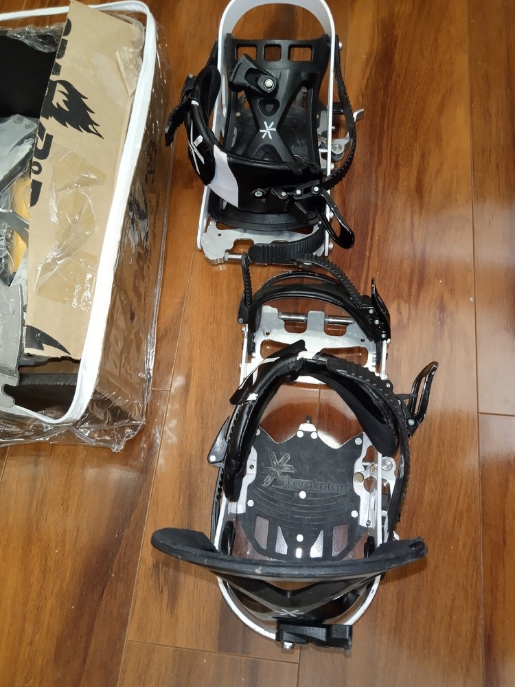 Karakoram Prime  Splitboard Binding Split Tour Bindings Needs One Toe Strap