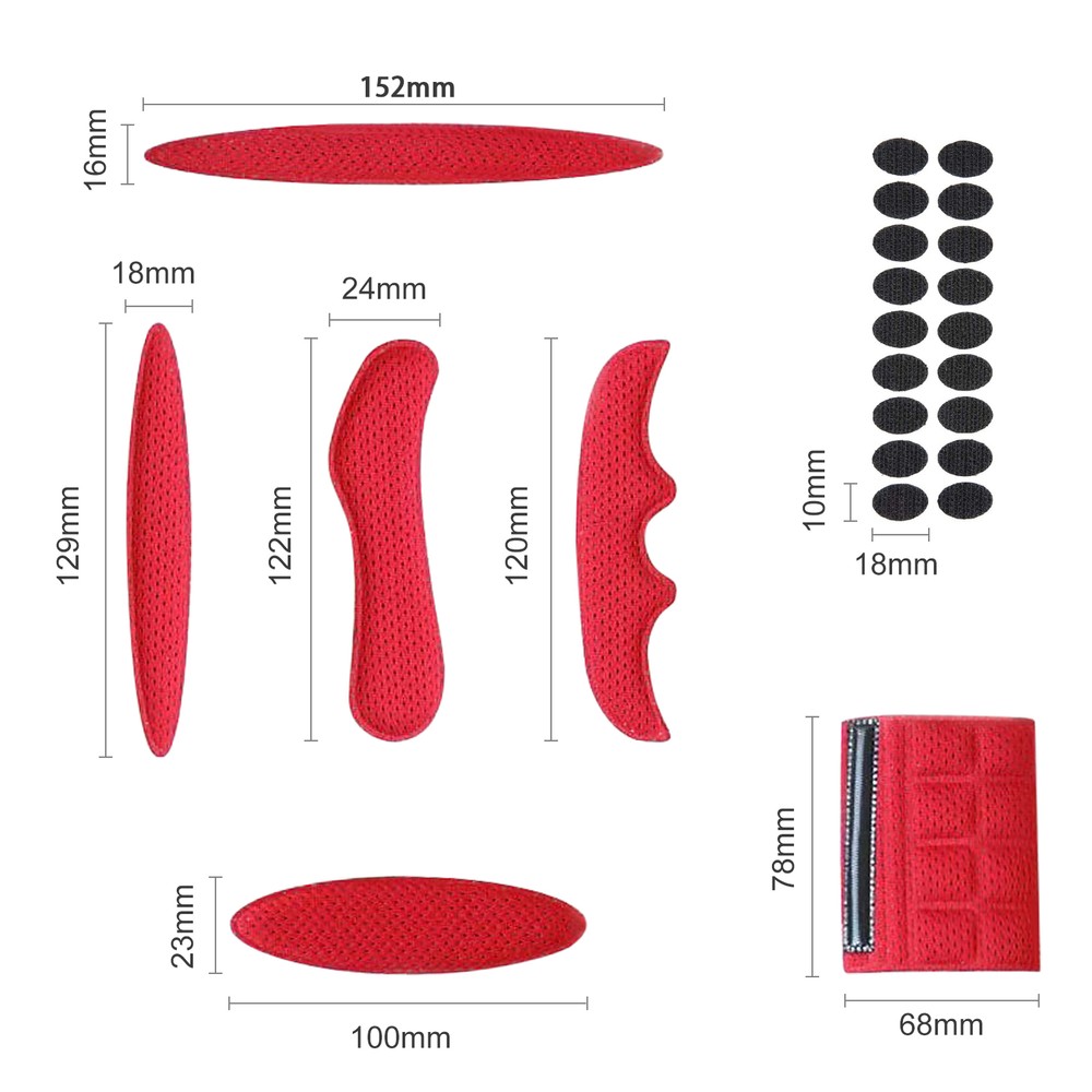 Universal Foam Pads Replacement Set Sponge Lining E2Q9