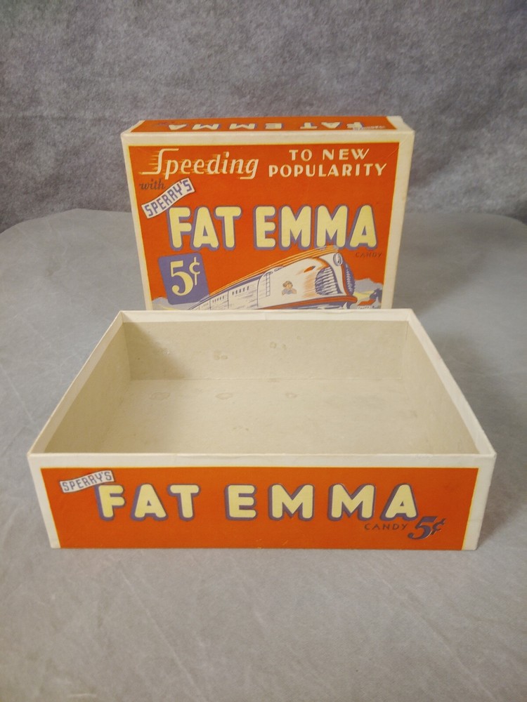 Fat Emma Sperry Candy box 1930