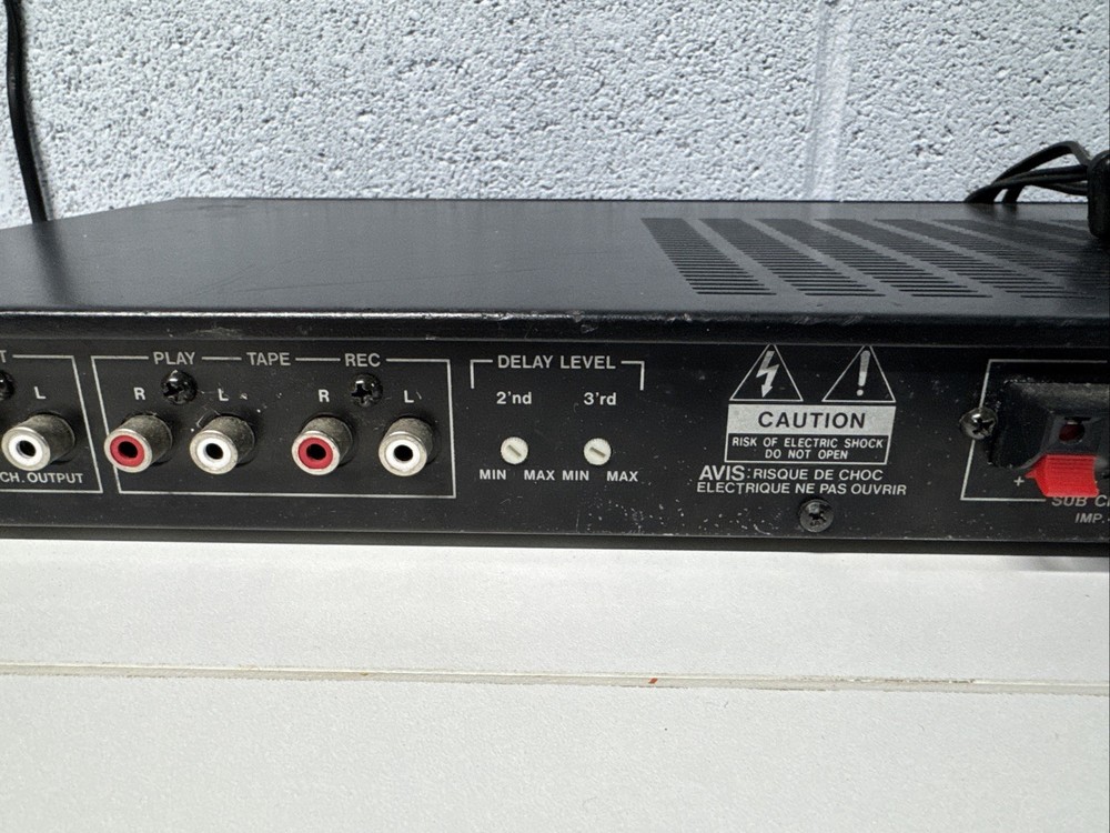 Vintage ADC DD-4AX Digital Delay Processor For Parts