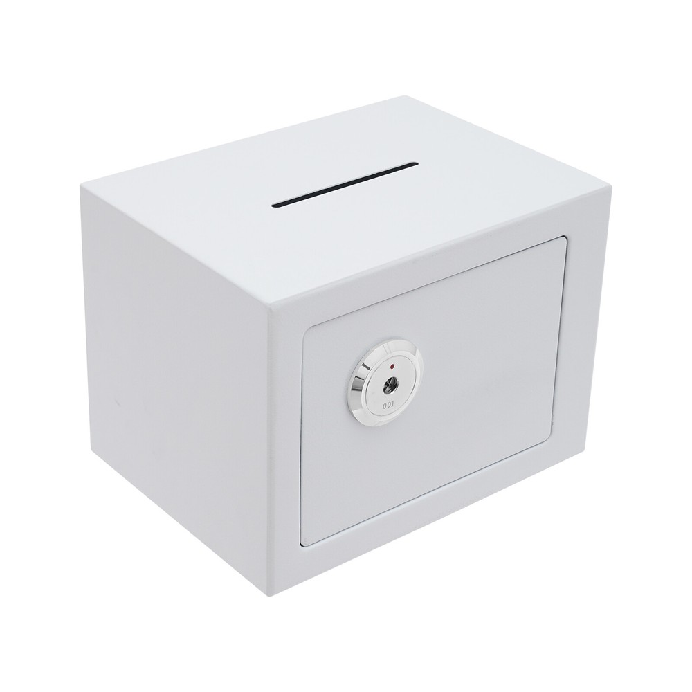 Compact Free Standing Security Safe Box for Cash and Valuables Storage