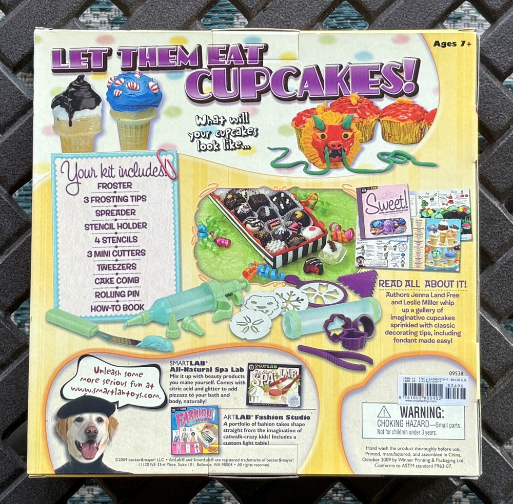 NEW Cupcake Decorating Studio Kit – Kid Sized Art Lab