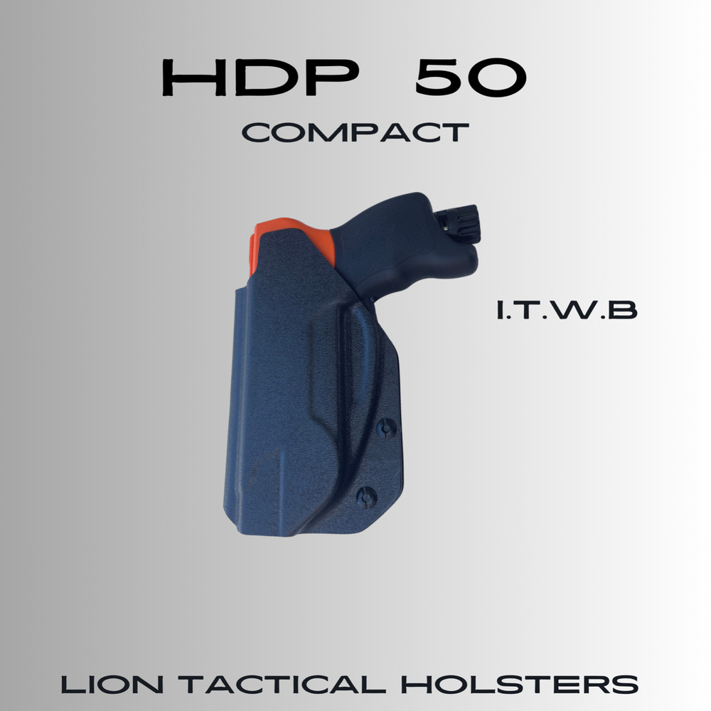HDP50 COMPACT Kydex Holster Black I.T.W.B
