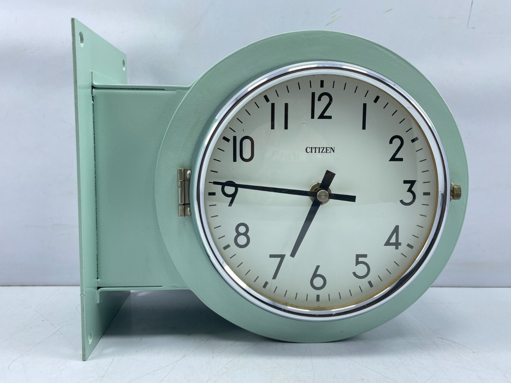 TIC Citizen 2221 Double Faced Bracket 2 Hand Master Slave Clock 24VDC