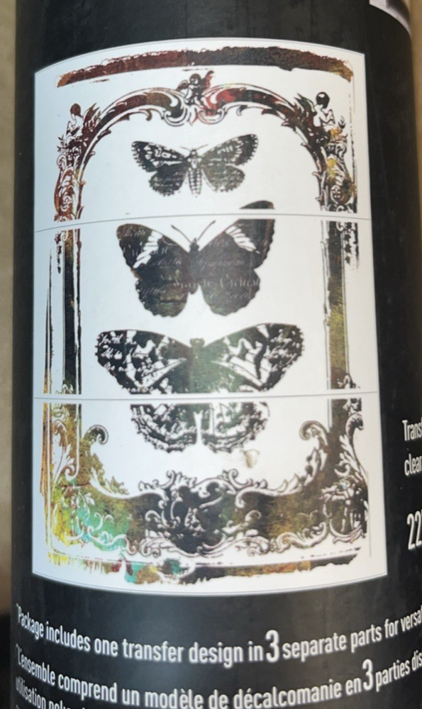 Re-Design with Prima Transfer - Butterfly Frame