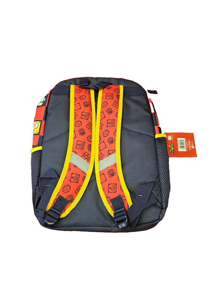 Super Mario Boys 17" Backpack with Lunch Box