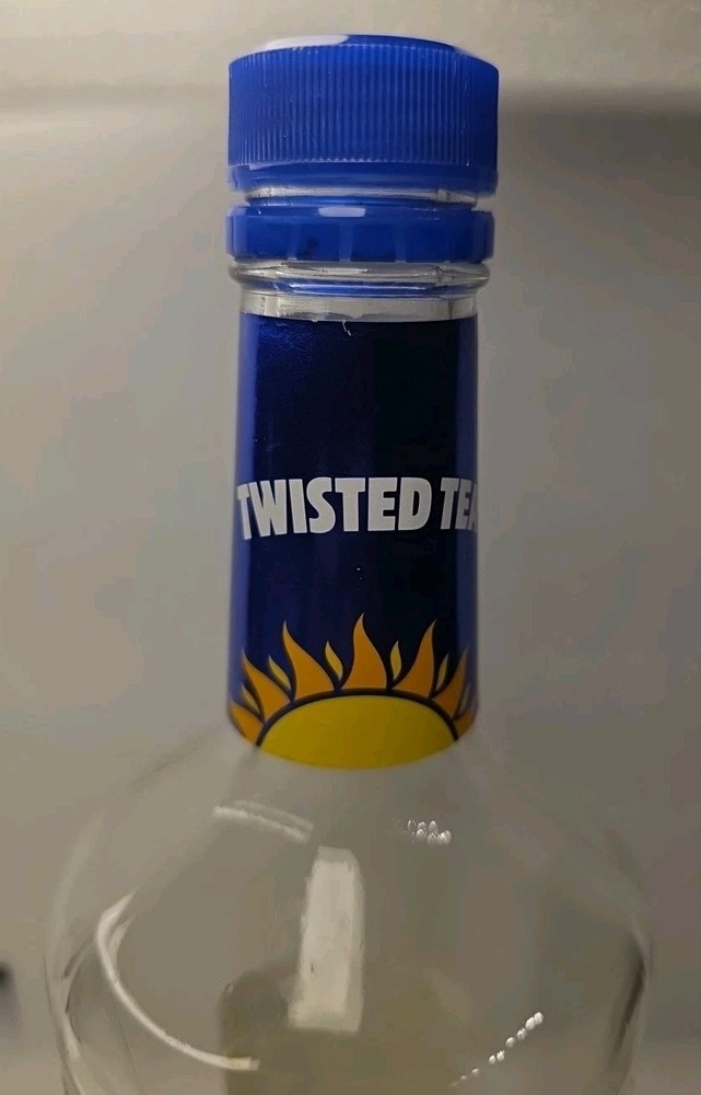 Twisted Tea Whiskey Bottle - Empty 1 Liter