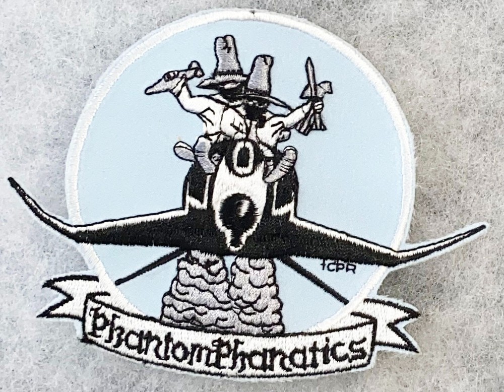 USAF  Phantom Phanatics Squadron Patch