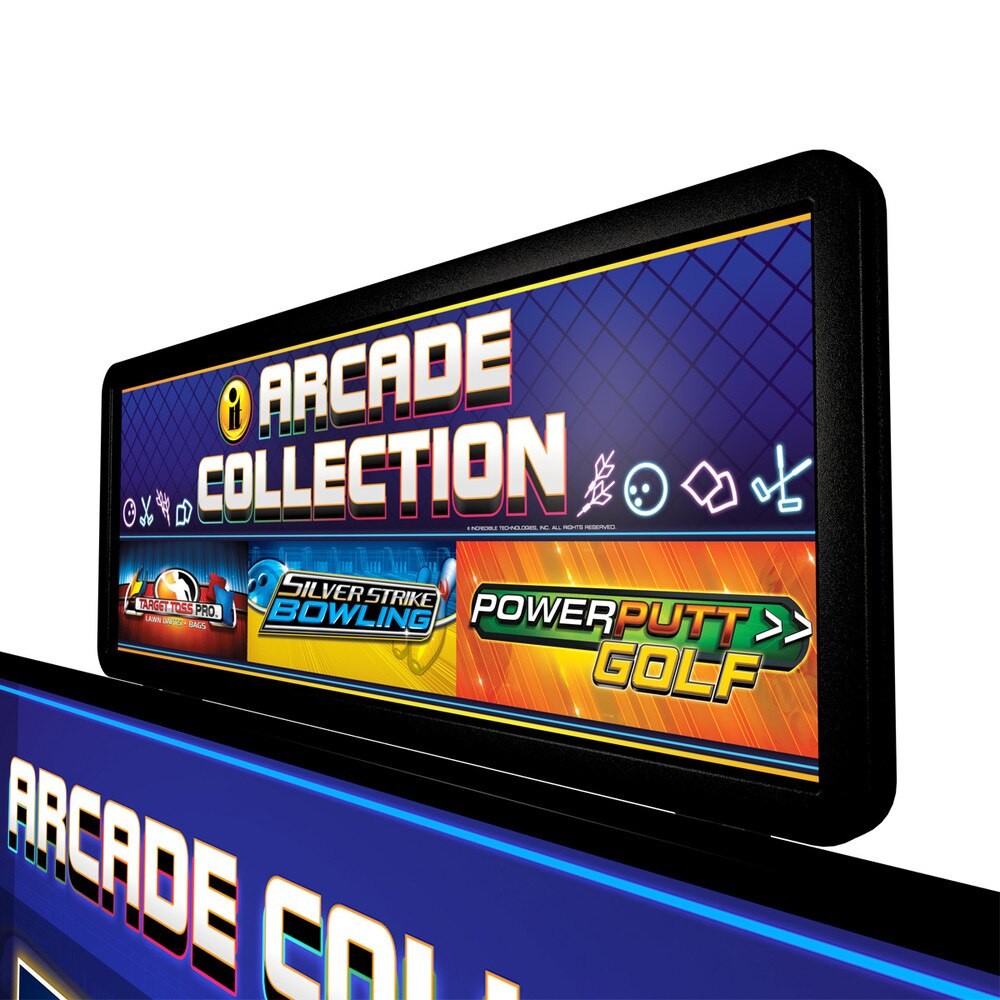 Incredible Technologies Arcade Collection-Silver Strike, Bags & Power Putt-Stand