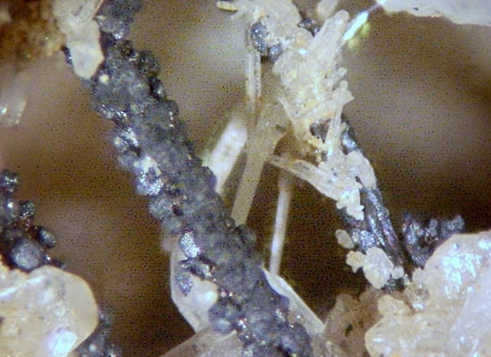 NATIVE SILVER & CERUSSITE  - Sherman Mine, Kellogg, IDAHO