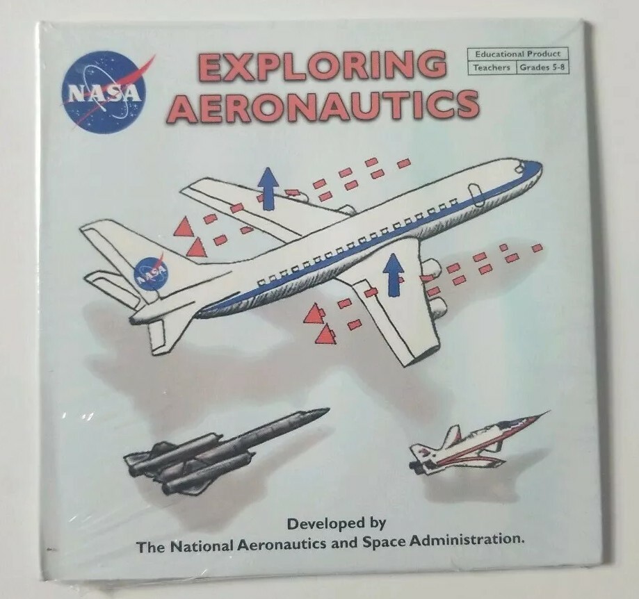 NASA Exploring Aeronautics CD ROM Educational Software Grades 5 to 8