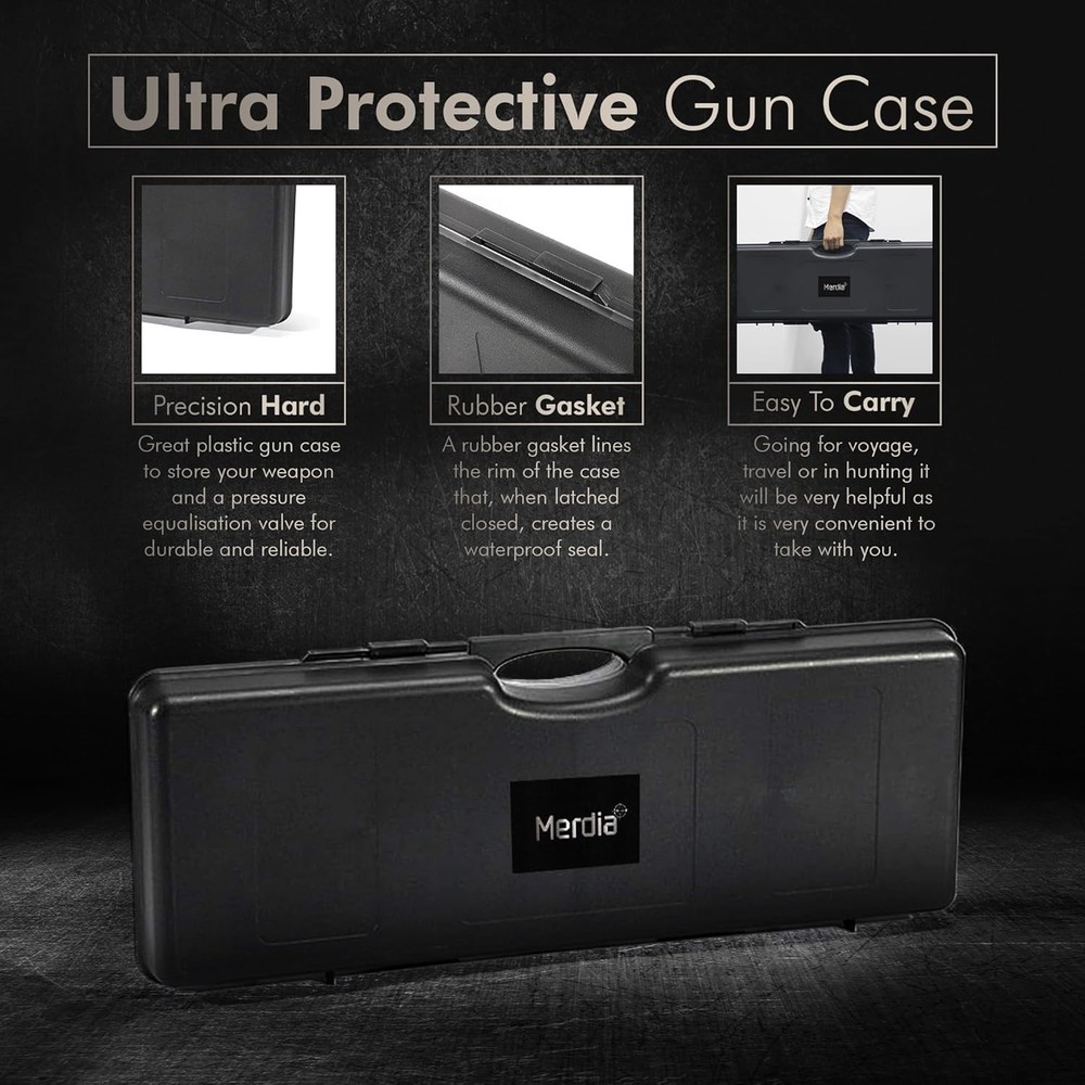 Gun Case Precision Hard Locking Rifle Cases Ultra Protective Case Intensive