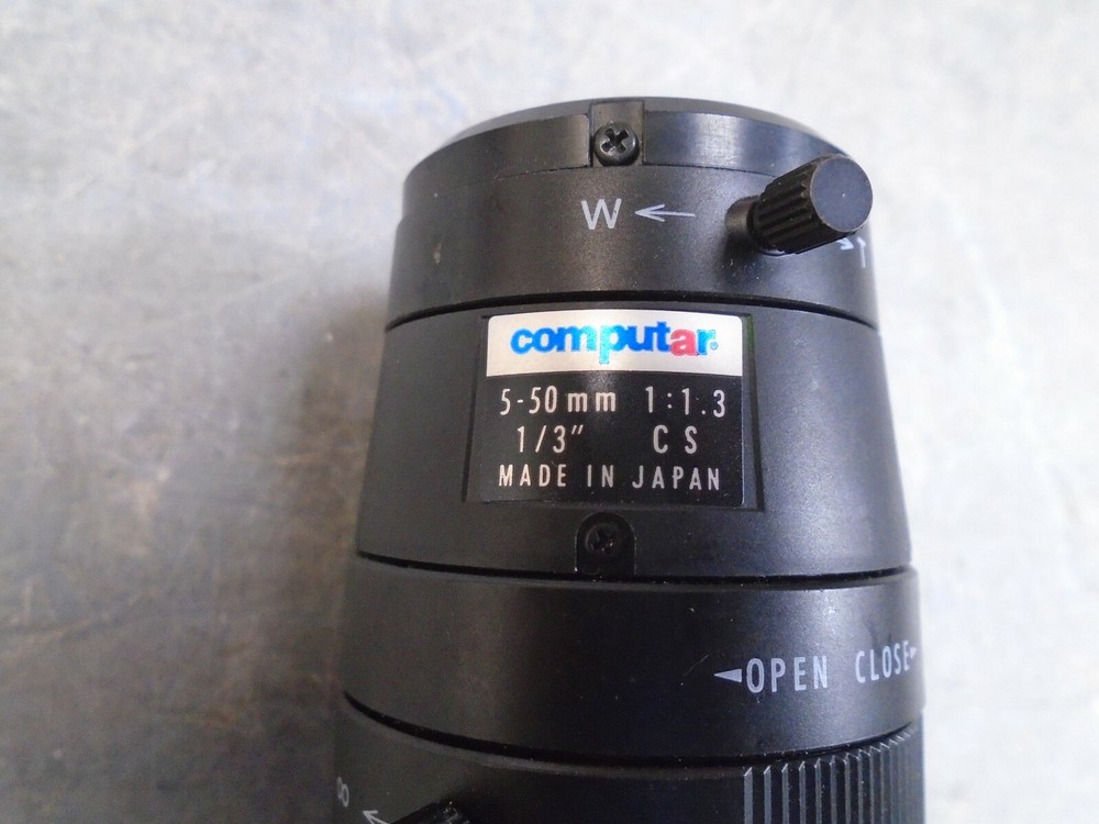 Sony XC-75 CCD Camera Module with Computar 5-50mm 1:1.3 1/3" CS Lens