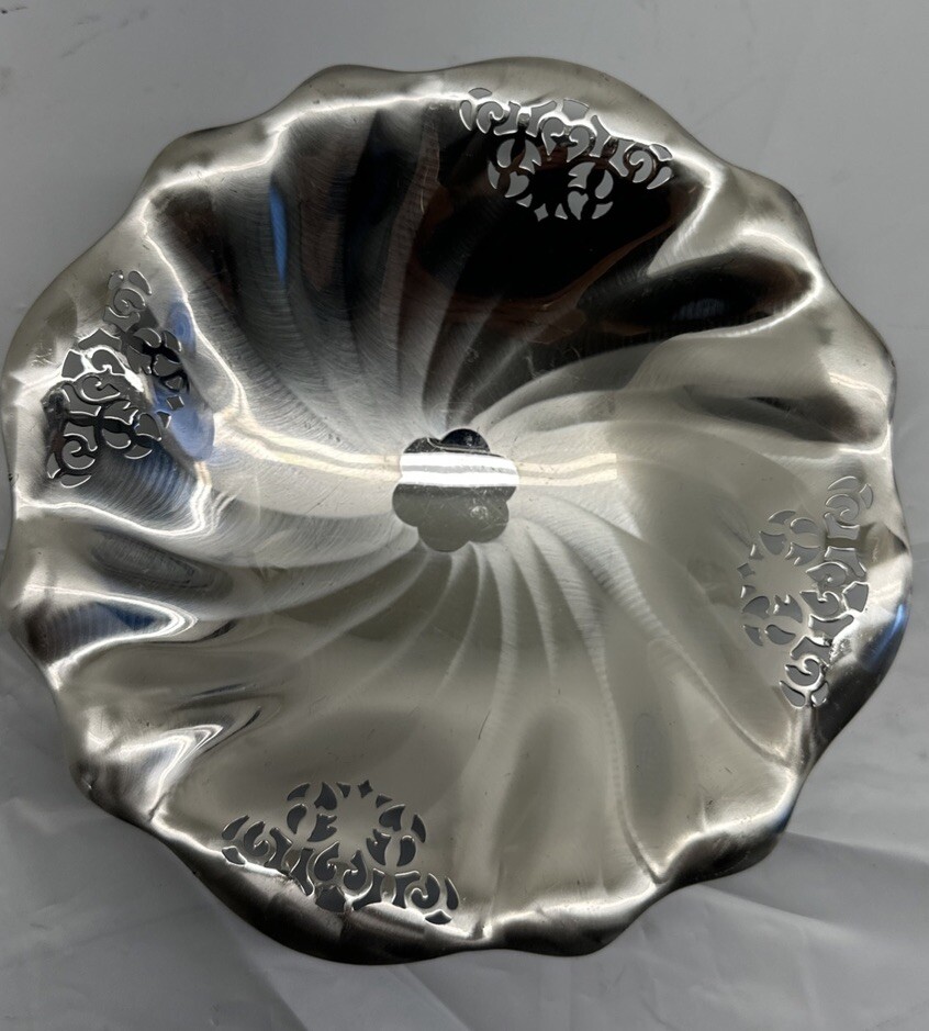 HKE Silveplated 8” Candy Dish