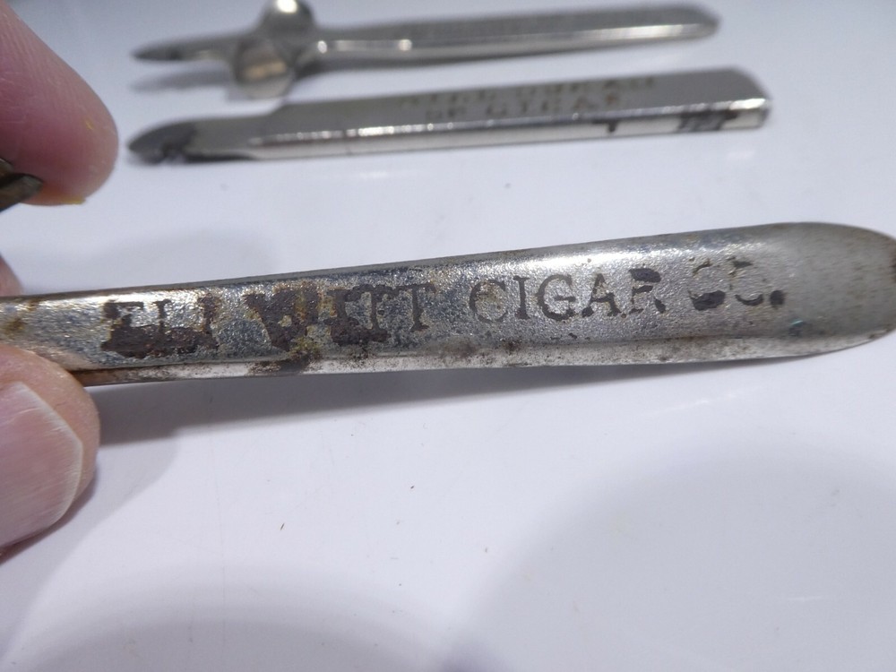 4 ANTIQUE CIGAR ADVERTISING ITEMS