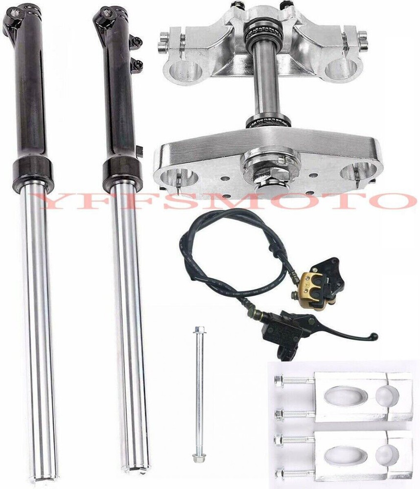 Front Shock Absorber Fork Triple Tree Clamp Brake Axle Bolt Dirt Pit Trail Bikes