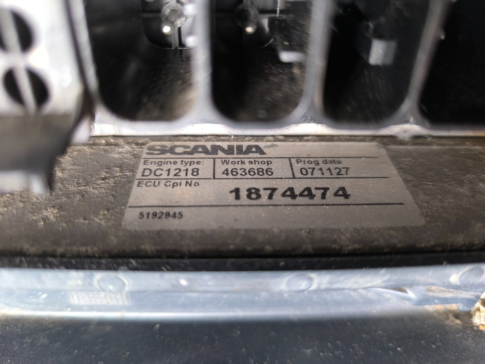 SCANIA DC1218 ENGINE CONTROL UNIT