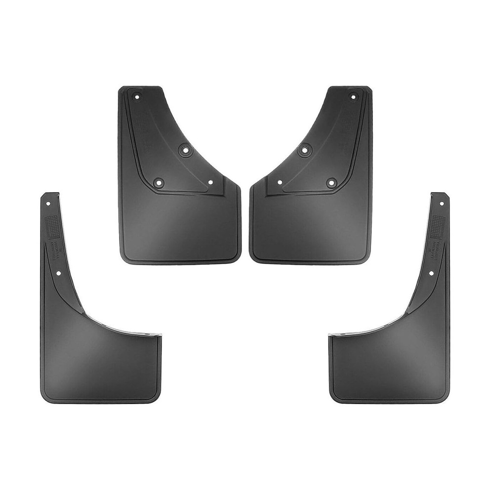 Splash Guard 4pcs Black for Mud Flaps Mudguard Front Left Rear Right