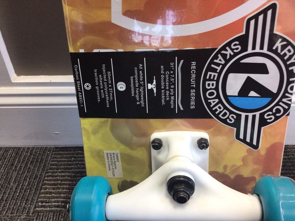 BRAND NEW Kryptonics 31" Skateboard
