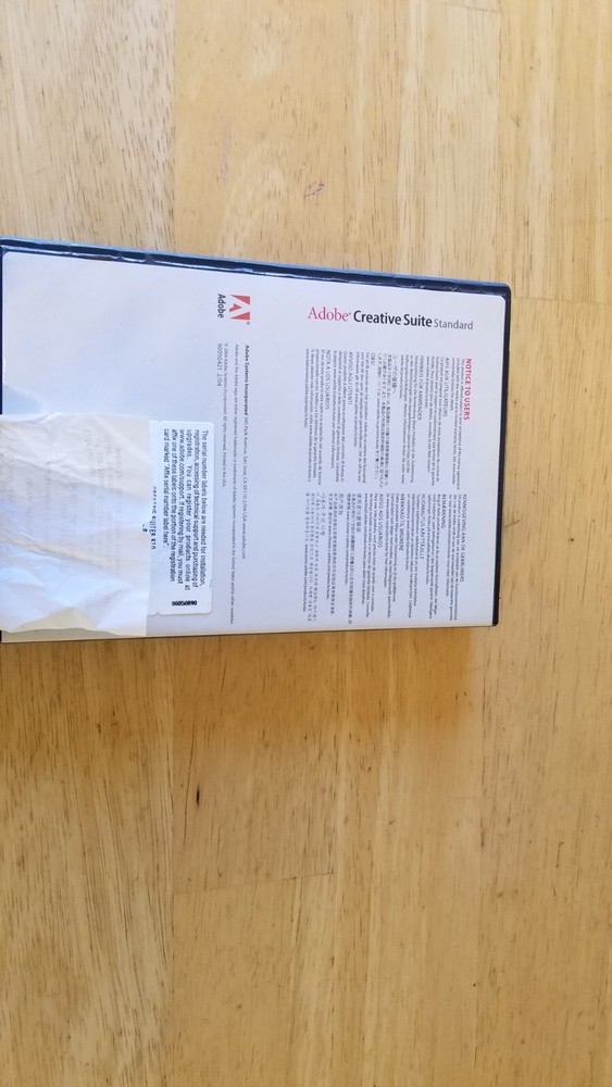 Adobe Creative Suite Premium Macintosh 2004 6 Discs w keycodes