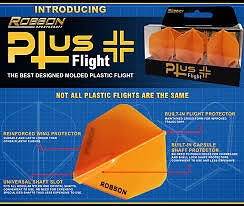 ROBSON PLUS DART FLIGHTS - SHAPE