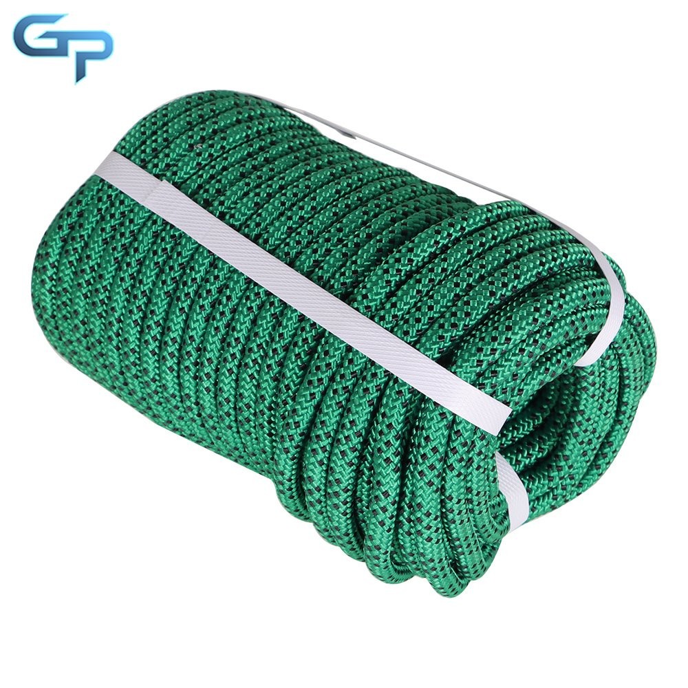 3/8" × 100' Rope Flexible Use 3520Lbs Rope Braided Polyest Rope