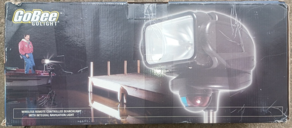 Golight GoBee Wireless Remote Spotlight 12V Marine Searchlight – Complete w/ Rem