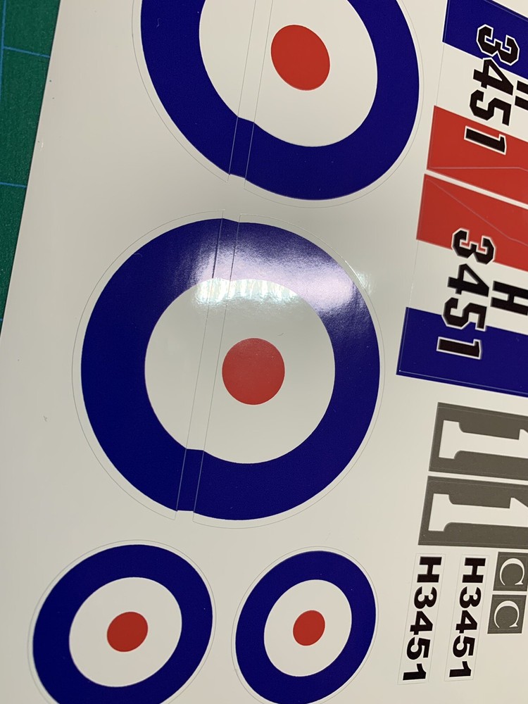 Custom Replacement Stickers for Sopwith Camel 3451