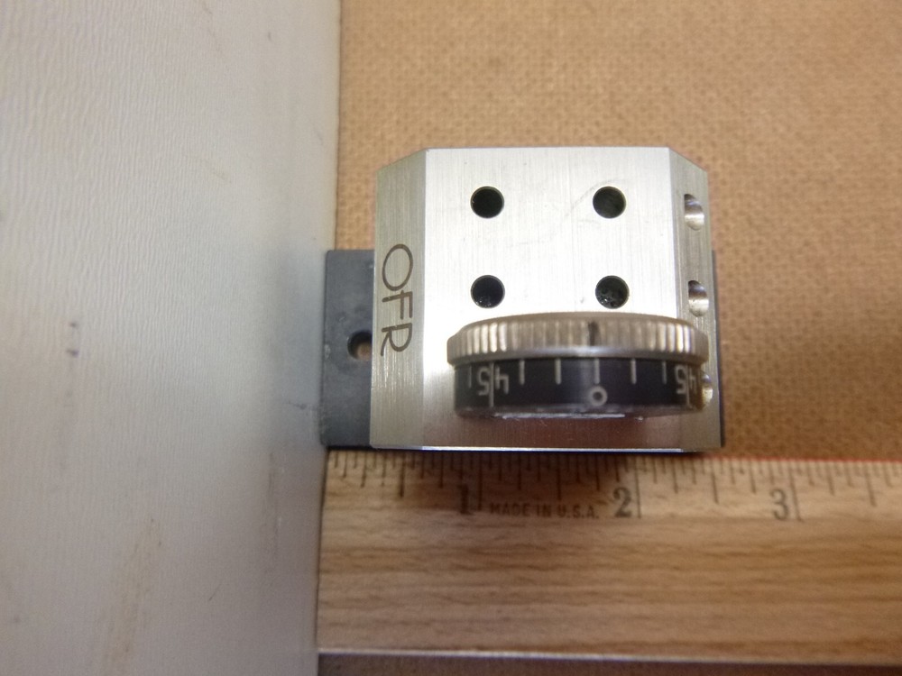 OFR (Thorlabs ?) PCB-1064 Rotating Linear Polarizer Module w/ Mounting Bracket
