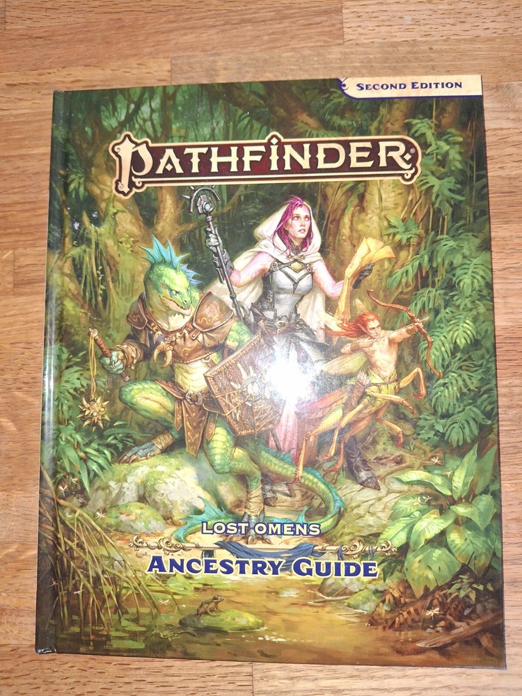 Paizo Press: 2E Pathfinder Sourcebook - LOST OMENS: ANCESTRY GUIDE