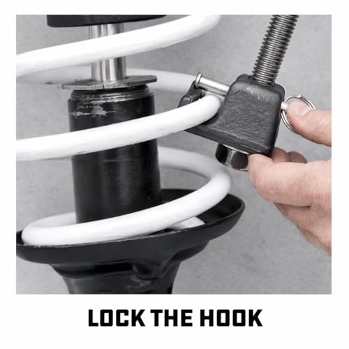 Strut Spring Compressor Kit, Remove and Install Coil Springs, Tighten 5 Piece