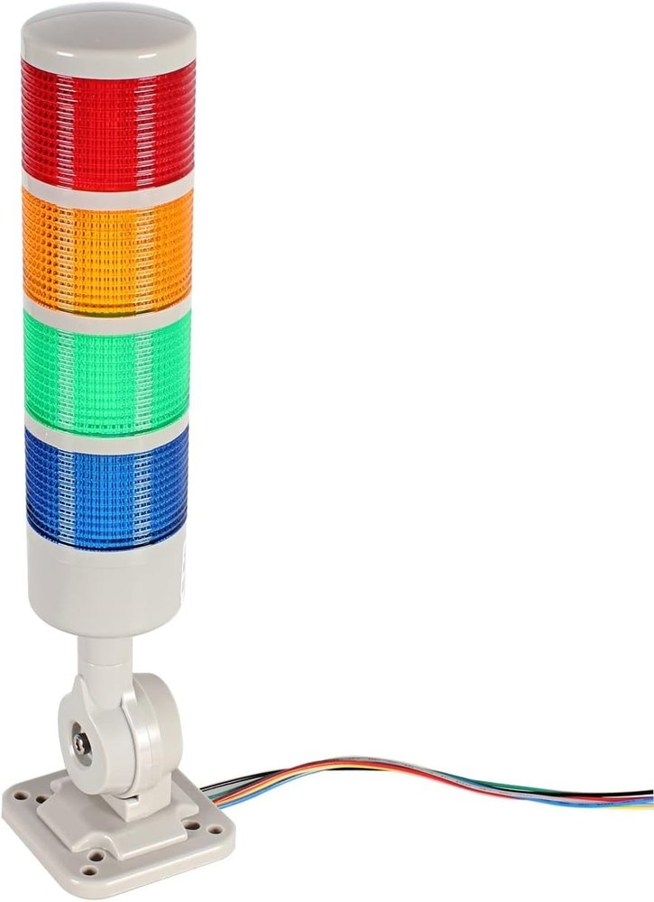 Led Signal Tower Stack Lights Industrial Warning Lights 4-Layer 12V24V