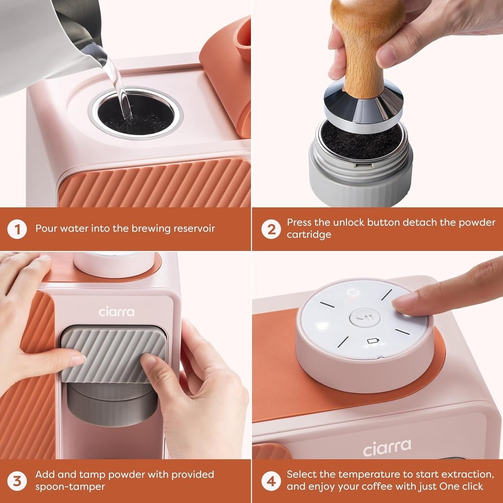 Bloombox Compact Single Serve Coffee Maker