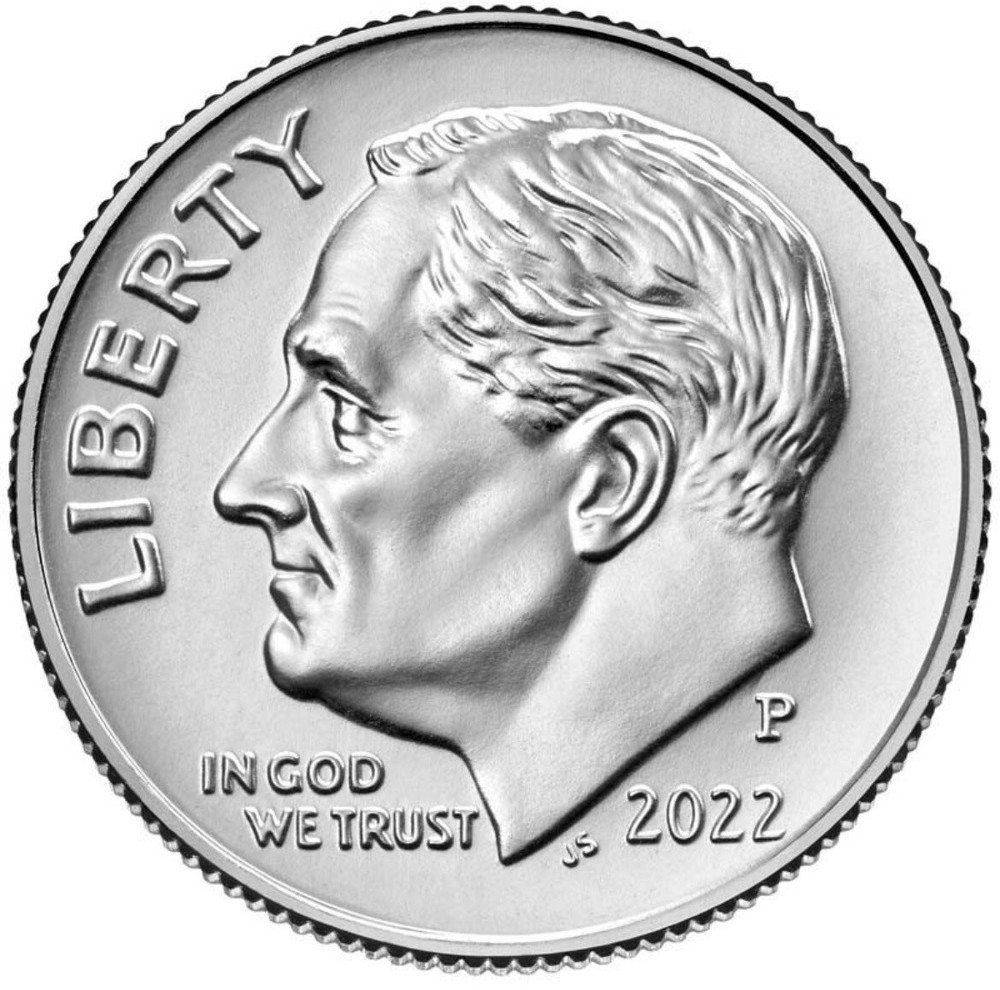 2022 P Roosevelt Dime Uncirculated