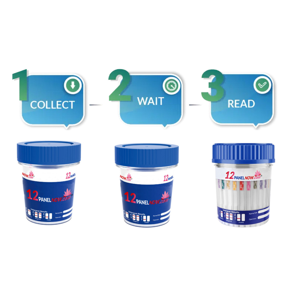 [25 Pack] CLIA Waived 17 Panel Multi-Drug Test Cup