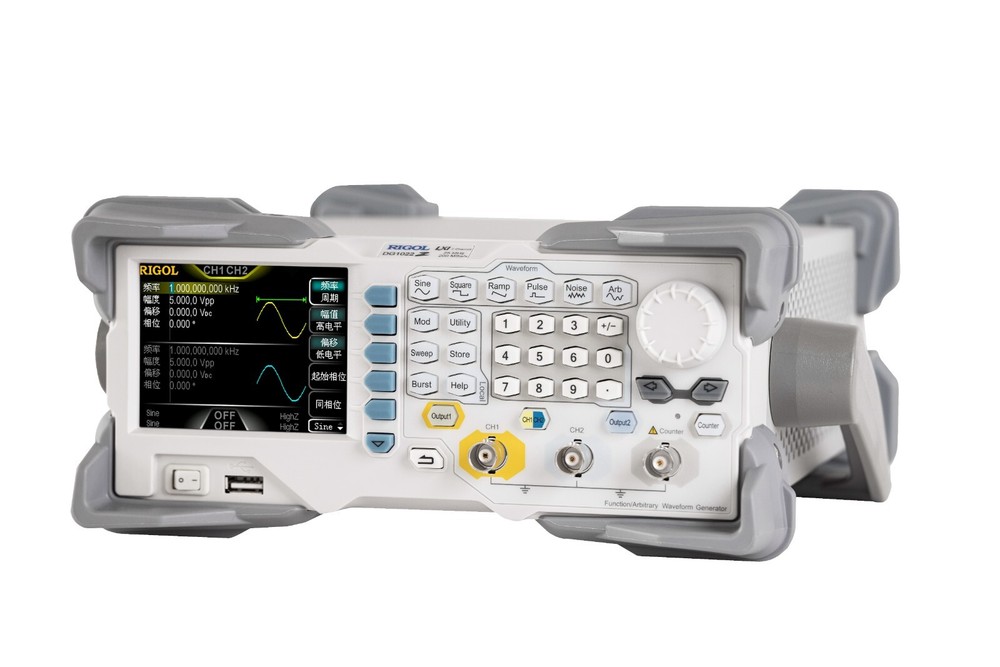 RIGOL DG1022Z Function/Arbitrary Waveform Generator 25MHz,2 Channels,14 bit Vert