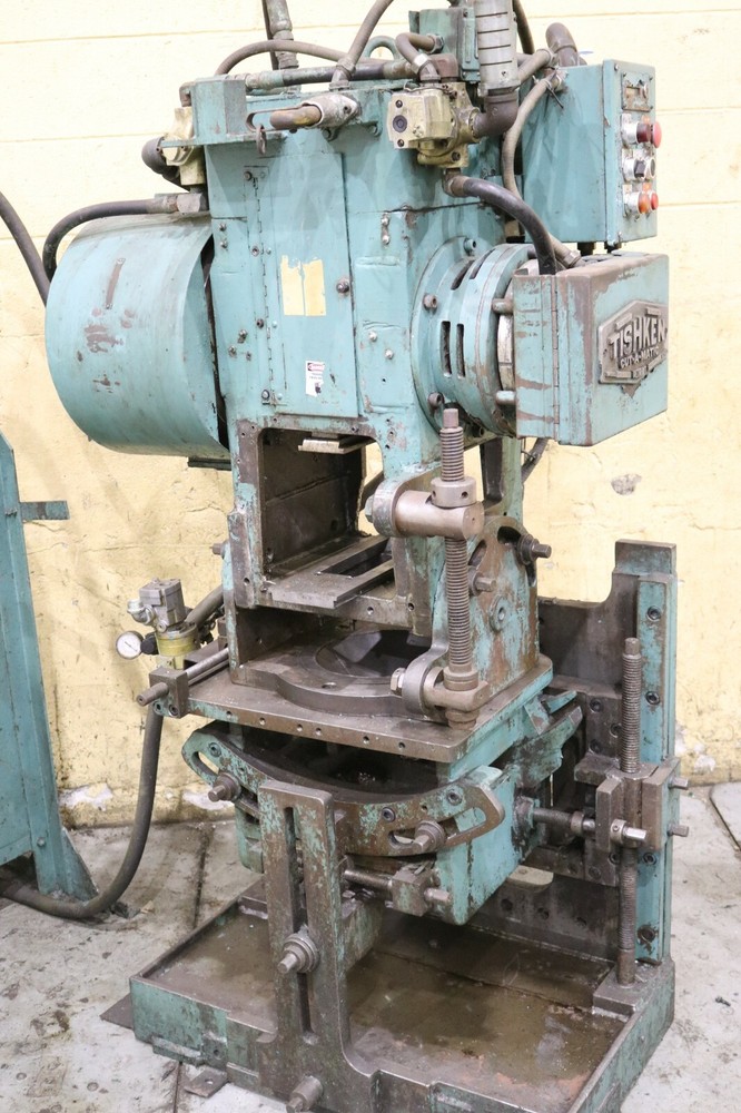 18 TON TISHKEN MODEL #COT-6 CUTOMATIC CUTOFF PRESS: YODER #70959